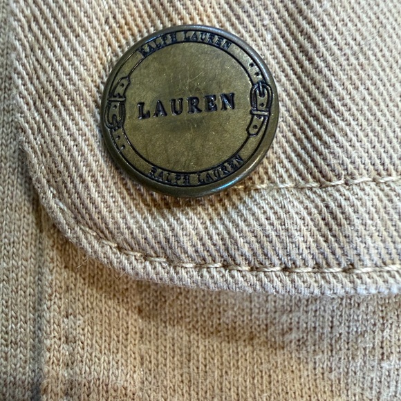 Ralph Lauren Beige Jacket with Metal Zipper - Picture 6 of 7